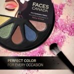 FACESCANADA 6 in 1 Eyeshadow Palette - Party Animal 04, 6g | Olive Butter & Macadamia Oil | Vibrant Colors | Highly Pigmented | Easily Blendable | Silky Satin Texture | No Crease | Cruelty-Free - Fast UK Delivery - Image 7