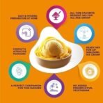 KWALITY Mango Ice Cream Mix 100g (Pack 5) | Quick, Easy, and Delicious Summer Treat Ready Mix | No Preservatives, No Hassle - Fast UK Delivery - Image 7