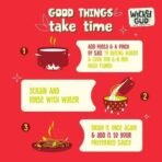 WickedGud 2X Fiber Spaghetti, Penne & Fusilli Pasta Combo | No Maida | Durum Wheat Semolina | Brown Rice | Red Lentils | Healthy Diet Pasta - 400gm x 3 - Fast UK Delivery - Image 7