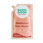 Born Good Plant Based Turkish Applewood Fragrance Disinfectant Liquid Floor and Surface Cleaner, Biodegradable, Non-Toxic And Eco-Friendly - 1 Ltr (Pack of 1) Refill Pouch - Fast UK Delivery