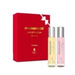 Mamaearth Perfume Gift Set for Women | Made Safe Approved | Travel-Friendly Pack | Premium & Long-Lasting Fragrances | Blend of Exotic Ingredients | Gifting For Valentine's Day, Birthday, Anniversary & Special Occasions | Premium Gift Pack | 15 ml x 2 - Fast UK Delivery