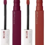 Maybelline New York Super Stay Matte Ink Liquid Lipstick, Transformer, 5g and Maybelline New York Super Stay Matte Ink Liquid Lipstick, Seeker, 5g - Fast UK Delivery