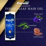 Deewal Indigo Leaf Hair Oil - 100% Chemical-Free | Natural Nutrients for Strong, Healthy Hair | Promotes Growth & Reduces Hair Fall | 100ml - Fast UK Delivery - Image 5