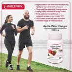 Apple Cider Vinegar 1200 mg -Pack Of 60 Capsules - Fast UK Delivery - Image 6