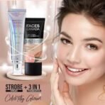 FACESCANADA Strobe Cream - Silver, 30Ml | Primer + Highlighter + Moisturizer | Shea Butter & Hyaluronic Acid | Intense Hydration | Flawless Radiant Dewy Skin | Illuminating & Glowing Makeup Base - Fast UK Delivery - Image 5