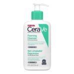 CeraVe Foaming Cleanser For Normal To Oily Skin (236ml) - Dermatologist-Developed Facewash | Non-Comedogenic And Fragrance-Free Cleansers For Acne-Prone Skin - Fast UK Delivery