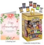 Swad Anniversary Gift with Card (Swad Mixed Candy 125 Gift Box & 1 Greeting card) - Fast UK Delivery - Image 3