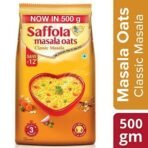 Saffola Masala Oats Veggie Twist, 1kg and Classic Masala 500 gm - Fast UK Delivery - Image 7