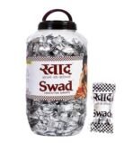 Swad Digestive Chocolate Candy Jumbo Big Jar | 750 Toffees - Fast UK Delivery - Image 2