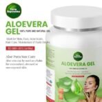 Parle Ropvatika Aloevera Papaya Gel 500 Gram 100% Pure Natural Aloe vera Gel - Ideal for Skin, Face, Acne Scars, Hair Care, Moisturizer & Dark Circles (Aloevera Papaya 500gm) - Fast UK Delivery - Image 4
