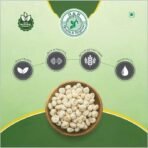 H&H HEALTH & HYGIENE Makhana, Fresh Fox Nuts Healthy Munching - Plain Phool Makhana Snacks Pure Phool Makhana - Fresh Fox Nuts Snack Fresh Fox Nuts (Phool Makhana) (500gm) - Fast UK Delivery - Image 4