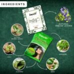 Deewal Palina Herbal Mehndi & Indigo Powder Combo - 100% Natural Organic Hair Color | Allergy-Free, Chemical-Free | Rich Long-Lasting Shades | Natural leaves powder - Fast UK Delivery - Image 5