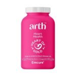 Arth Heart Health Omega 3 Supplement helps to Maintain Heart Health, Immunity & Skin | 1000mg Omega 3 with (EPA 240 + DHA 160) | Plant Based | 30 vegetarian capsules - Fast UK Delivery