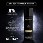 Bella Vita Luxury Ideal Man Combo for Him, Pack of 2 Premium Long Lasting Fragrance Scent - CEO Man EDP 100 Ml & CEO Man Body Parfum Deodorant 150 Ml - Fast UK Delivery - Image 5