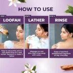 Lux Body Wash LUXURIOUS SANDALWOOD with Sandalwood Oil & Tuberose scent SuperSaver XL Pump Bottle with upto 12H* Long Lasting Fragrance|| Glycerine|| Paraben Free|| Rich Foam|| 750 ml - Fast UK Delivery - Image 7