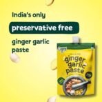 CURRYiT Preservative Free Ginger Garlic Paste | Adrak Lahsun Paste for Cooking | Fresh & Pure | Homemade Taste & Quality | Thick & Coarse (Pack of 2) - Fast UK Delivery - Image 3