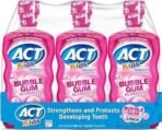 ACT Kids Anticavity Fluoride Rinse, BubbleGum Blowout, 16.9 Bottle (3-Pack) - Fast UK Delivery - Image 2