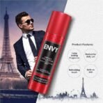 ENVY Leonardo Deo - 120ML | Long Lasting Deodorant Body Spray for Men - Fast UK Delivery - Image 7