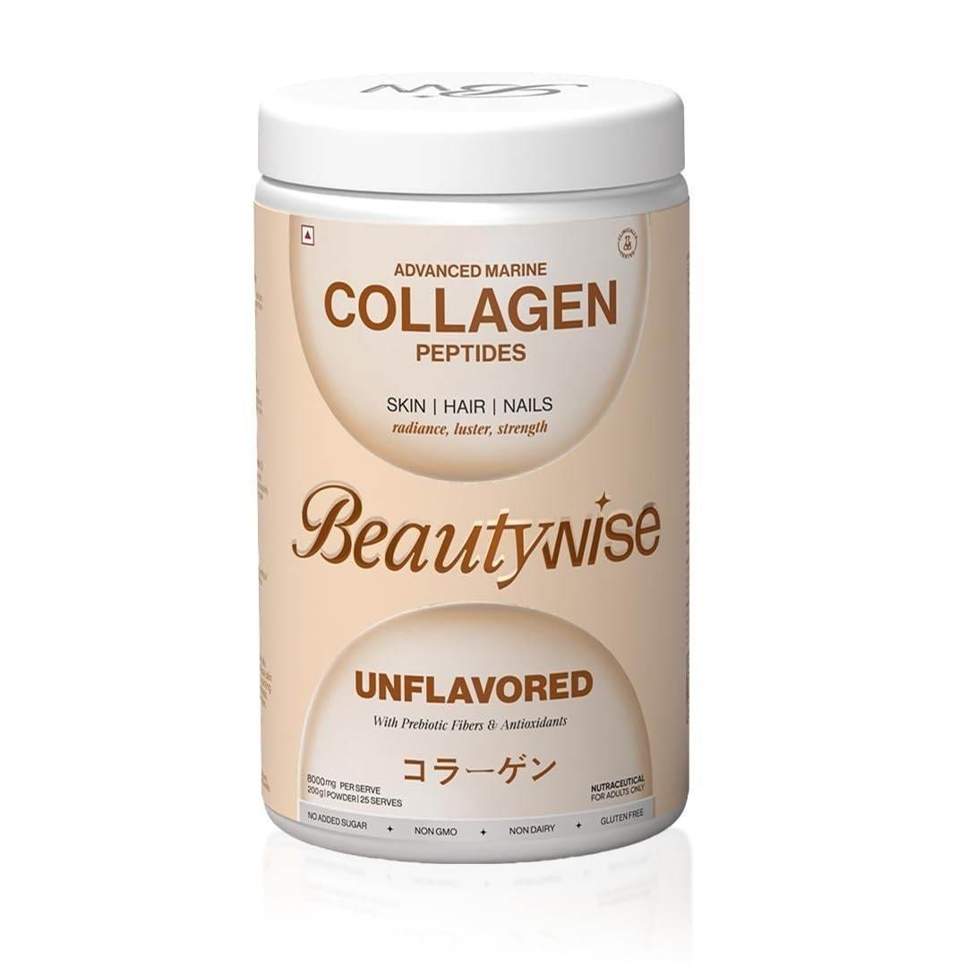 uk5184otNzy-L-1-1.jpg Advanced Marine Collagen Peptides With Hyaluronic Acid, Glutathione & Biotin | No Smell & Easy To Mix With No Added Sugar 200G (Unflovoured Pack Of 1) - Fast UK Delivery - Image 1