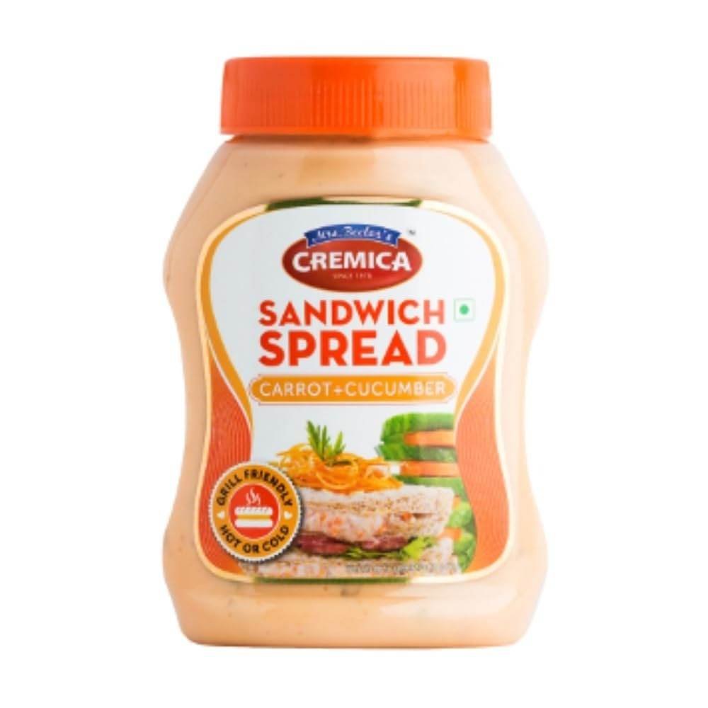 uk5186WUlROLL-1-1.jpg Cremica Mayo, Carrot and Cucumber, 275g - Fast UK Delivery - Image 1