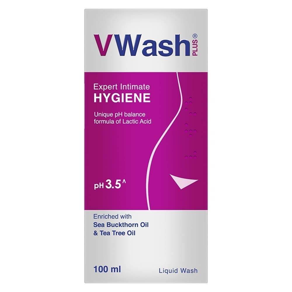 uk5188cGUuY8L-1-1.jpg VWash Plus Expert Intimate Hygiene, With Tea Tree Oil, Liquid Wash Prevents Dryness, Itchiness And Irritation, Balances PH, Paraben Free, 100 ml - Fast UK Delivery - Image 1