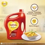 Saffola Active Refined Cooking oil | Blended Rice Bran & SoyaBean oil | Pro Weight Watchers | 5 Litre jar - Fast UK Delivery - Image 6