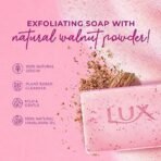 Lux Essence of Himalayas Rose & Aloe Vera Exfoliating soap 5 x 125 g - Fast UK Delivery - Image 6