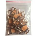 Comfort Band Clips Elastic: BROWN (15 pcs) - Fast UK Delivery