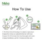 Nisha Cream Hair Color, Permanent Hair Colour Copper Red, Silky & Shiny 100% Grey Coverage Rich Bright Long Lasting Hair Colouring For Ultra Soft Deep Shine Hair Dye (Pack of 1) - Fast UK Delivery - Image 5