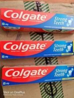 Colgate Toothpaste Dental Cream Strong Teeth - 100Gm (Pack of 3) - Fast UK Delivery - Image 4