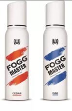 FOGG Combo Pack(Master Cedar + Master Oak 300ml) Body Spray - For Men (300 ml, Pack of 2) - Fast UK Delivery