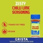 CRISTA Zesty Chilli Lime Seasoning | Chilly & Lemon Spice Blend | Trans Fat Free | Vegan | Zero added Colours, Fillers, Additives & Preservatives | 50 gms - Image 4