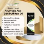 DEEWAL Ayurvedic Anti-Dandruff Hair Oil - Natural Solution for Dandruff-Free Hair | Nourishing & Soothing Formula | 100% Natural Ingredients | 100ml - Fast UK Delivery - Image 3