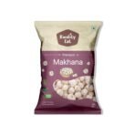 Kwality Eat Natural Phool Makhana (Jumbo Size) Foxnuts 250g (Pack of 1) | Healthy and Crunchy Snack - Fast UK Delivery