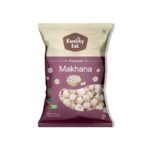 Kwality Eat Natural Phool Makhana (Jumbo Size) Foxnuts 250g (Pack of 1) | Healthy and Crunchy Snack - Fast UK Delivery