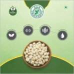 H&H HEALTH & HYGIENE Makhana, Fresh Fox Nuts, Ready to Cook Foxnuts, Raw Popped Lotus Seeds Makhanas, Healthy Snacks Naturally Fat-Free (200 GM) - Fast UK Delivery - Image 5