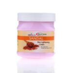 GEMBLUE BioCare Sandal Body and Face Skin Lightening Cream with Natural Sandalwood Oil (500 ml) - Fast UK Delivery