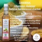 Nisha's Handmade Products Chandan Gulzaar Sharbat (700Gm) (Light Brown) | Sarbat for Summer | Replace your Cold Drink | Pure, Natural and Organic | Special No Preservative with Refreshing Sandal - Fast UK Delivery - Image 4