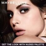 Maybelline New York Eyeshadow Palette, 12 Highly Blendable Shades, Matte and Sheen Colours, The Blushed Nudes, 9g - Fast UK Delivery - Image 7