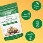 Farmley Premium California Roasted Salted Pistachios | 200 g | Pista, Dry Fruits, Pistachios, Nutritious & Crunchier Pista Nuts, Tasty & Healthy Snacks (Pack of 1) - Fast UK Delivery - Image 5