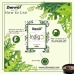 Deewal Indigo powder with 100% Organic indigo leave's for hair and chemical free for man & woman (100g) - Fast UK Delivery - Image 4