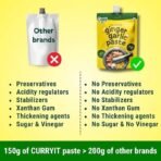CURRYiT Preservative Free Ginger Garlic Paste | Adrak Lahsun Paste for Cooking | Fresh & Pure | Homemade Taste & Quality | Thick & Coarse (Pack of 2) - Fast UK Delivery - Image 5