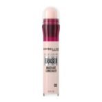 Maybelline Instant Anti Age Eraser Eye Full Coverage Concealer, Natural, Dark Circles And Blemish Concealer Lotion, Ultra Blendable Formula For All Type of Skin, 03 Fair, 1 Count - Fast UK Delivery