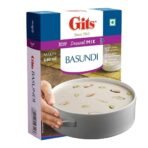 Gits Instant Basundi Dessert Mix, Pure Veg, Indian Sweet and Dessert Ready Mix, 125g - Fast UK Delivery