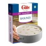 Gits Instant Basundi Dessert Mix, Pure Veg, Indian Sweet and Dessert Ready Mix, 125g - Fast UK Delivery