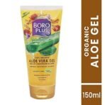 BoroPlus Aloe Vera Gel With Haldi Chandan Kesar - 150ml - Fast UK Delivery - Image 3