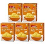 KWALITY Mango Ice Cream Mix 100g (Pack 5) | Quick, Easy, and Delicious Summer Treat Ready Mix | No Preservatives, No Hassle - Fast UK Delivery - Image 2