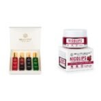 Bella Vita Organic Luxury Man Perfume Gift Set 4X20 Ml & Organic Nicolips Lip Scrub Balm Brightening Dark Lips And Women Dry Lips/Smoker/Chapped Lip&Lipstick Stains Removal Lipcare,20 G,Multicolor - Fast UK Delivery