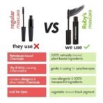 Ruby's Organics Mascara Black - Natural, Non-toxic, Long-lasting, Waterproof, Full-lift, Eye Makeup, Safe and Non-irritating Formula for Sensitive Eyes, Cruelty-Free, Paraben Free - Black, 6.5ml - Fast UK Delivery - Image 3