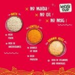 WickedGud Curry (201gm) & Masala (207gm) Nourishing Instant Noodles | No Maida | No Oil | No MSG | High Protein | High Fibre | Cholesterol Free - Fast UK Delivery - Image 7